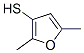 2,5-二甲基-3-呋喃硫醇结构式_55764-23-3结构式