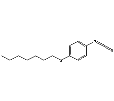 4-(庚基氧基)异氰酸苯酯结构式_55792-37-5结构式