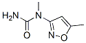 (9CI)-n-甲基-n-(5-甲基-3-异噁唑基)-脲结构式_55807-48-2结构式