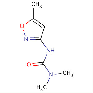 N,N-二甲基-N-(5-甲基-3-异噁唑基)-脲结构式_55808-28-1结构式
