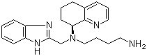 N1-(1H-苯并咪唑-2-甲基)-N1-[(8S)-5,6,7,8-四氢-8-喹啉]-1,4-二氨基丁烷结构式_558447-26-0结构式