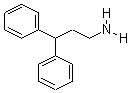 3,3-二苯基丙胺结构式_5586-73-2结构式