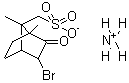 左旋-3-溴樟脑-8-磺酸铵盐结构式_55870-50-3结构式