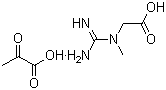 丙酮酸肌酸盐结构式_55965-97-4结构式