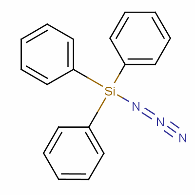 Silane, azidotriphenyl- Structure,5599-34-8Structure