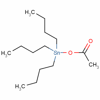 乙酸三丁基锡结构式_56-36-0结构式