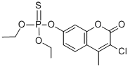 蝇毒磷结构式_56-72-4结构式