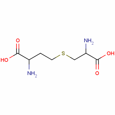 L-胱硫醚结构式_56-88-2结构式