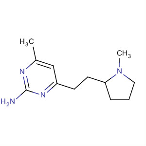 4-甲基-6-[2-(1-甲基-吡咯烷-2-基)-乙基]-嘧啶-2-胺结构式_561297-89-0结构式