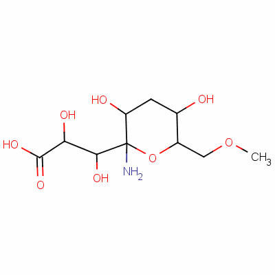 beta-神经氨酸甲酯结构式_56144-08-2结构式