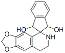 1,3,7,8-四氢螺[1,3-二氧代[4,5-g]异喹啉-5(6h),2-[2H]茚]-1,3-二醇结构式_56196-57-7结构式