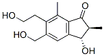 (2S,3s)-2,3-二氢-3-羟基-6-(2-羟基乙基)-5-羟基甲基-2,7-二甲基-1H-茚-1-酮结构式_56227-01-1结构式
