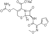 头孢呋辛钠结构式_56238-63-2结构式