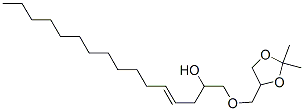 1-[(2,2-二甲基-1,3-二氧杂烷-4-基)甲氧基]-4-十六烯-2-醇结构式_56256-43-0结构式