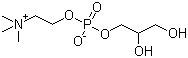 甘油磷酰胆碱结构式_563-23-5结构式