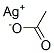乙酸银结构式_563-63-3结构式