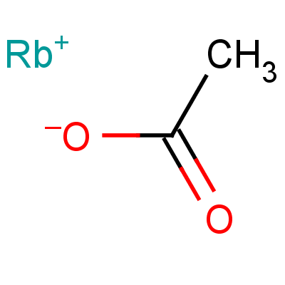 乙酸铷结构式_563-67-7结构式