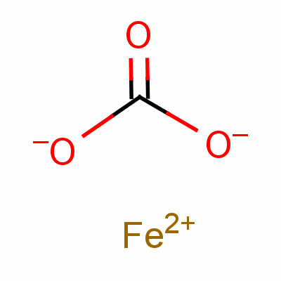 碳酸亚铁结构式_563-71-3结构式