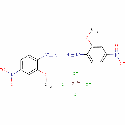 固红 B 盐结构式_56315-29-8结构式