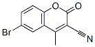 6-溴-3-氰基-4-甲基香豆素结构式_56394-22-0结构式