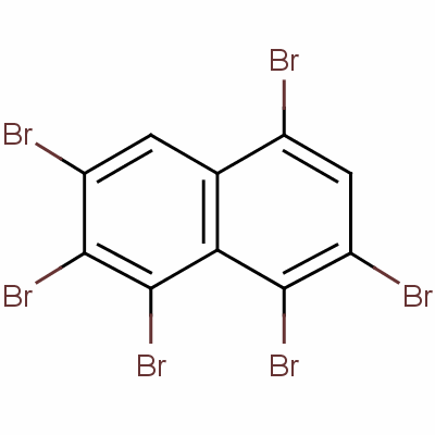 六溴萘结构式_56480-06-9结构式