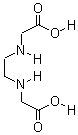 乙二胺-N,N-二乙酸结构式_5657-17-0结构式