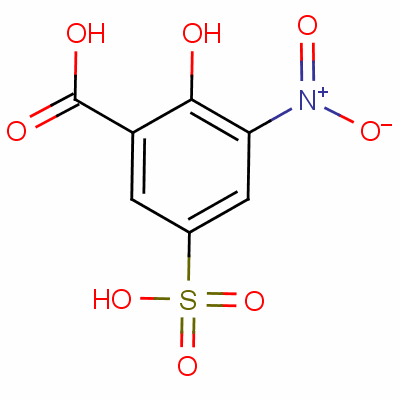 3-Nitro-5-sulphosalicylic acid Structure,56609-17-7Structure