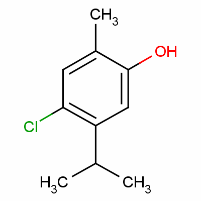 4-氯-3-异烯基-6-甲基苯酚结构式_5665-94-1结构式