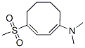 N,n-dimethyl-4-(methylsulfonyl)-1,3-cyclooctadien-1-amine Structure,56666-53-6Structure