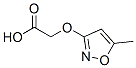 Acetic acid,[(5-methyl-3-isoxazolyl)oxy]-(9ci) Structure,56674-48-7Structure