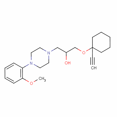 莫西哌嗪结构式_56693-13-1结构式