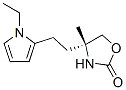 (4r)-(9ci)-4-[2-(1-乙基-1H-吡咯-2-基)乙基]-4-甲基-2-噁唑烷酮结构式_566938-47-4结构式