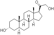 21-羟基全孕烯醇酮结构式_567-02-2结构式