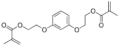 2-丙酸,2-甲基-,1,3-亚苯基双(氧基-2,1-乙烷二基)酯结构式_56745-15-4结构式