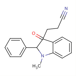 3-(1-甲基-2-苯基-1H-吲哚-3-基)-3-氧代-丙腈结构式_568553-08-2结构式