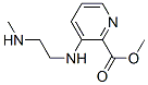 (9ci)-3-[[2-(甲基氨基)乙基]氨基]-2-吡啶羧酸甲酯结构式_569354-49-0结构式