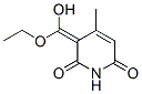 (3Z)-3-(乙氧基-羟基-亚甲基)-4-甲基-吡啶-2,6-二酮结构式_56951-00-9结构式