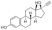 炔雌醇结构式_57-63-6结构式