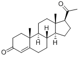 孕酮结构式_57-83-0结构式