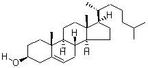 胆固醇结构式_57-88-5结构式