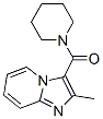 (9ci)-1-[(2-甲基咪唑并[1,2-a]吡啶-3-基)羰基]-哌啶结构式_570361-36-3结构式