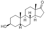3β-羟基-5β-雄甾烷-17-酮结构式_571-31-3结构式