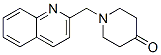 1-((喹啉-2-基)甲基-4-哌啶酮结构式_571147-27-8结构式