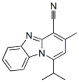 (9CI)-3-甲基-1-(1-甲基乙基)-吡啶并[1,2-a]苯并咪唑-4-甲腈结构式_571149-58-1结构式
