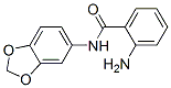 (9ci)-2-氨基-n-1,3-苯并二氧杂环戊烯l-5-基-苯甲酰胺结构式_571158-97-9结构式