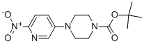 4-(6-硝基-3-吡啶基)-1-哌嗪甲酸叔丁酯结构式_571189-16-7结构式