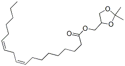 (9Z,12z)-9,12-十八二烯酸 2,2-二甲基-1,3-二氧杂烷-4-甲酯结构式_57156-94-2结构式