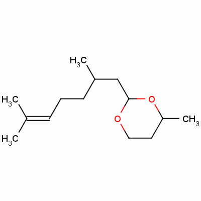 2-(2,6-Dimethyl-5-heptenyl)-4-methyl-1,3-dioxane Structure,57282-44-7Structure