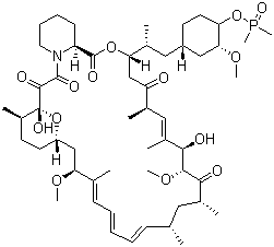 42-(二甲基亚膦酰)雷帕霉素结构式_572924-54-0结构式