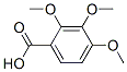 2,3,4-三甲氧基苯甲酸结构式_573-11-5结构式
